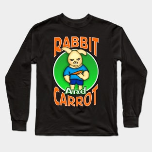 RABBIT AND CARROT Long Sleeve T-Shirt